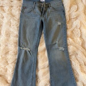 Hudson Jeans Light Blue Flare Denim